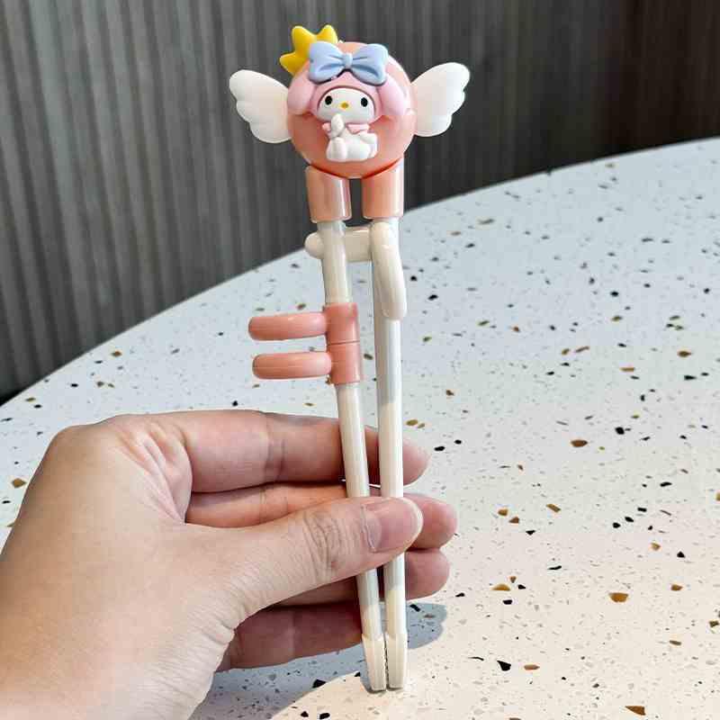 Product Introduction of Đũa Tập Đũa Trẻ Em, Thiết Kế Clow M Melody, Thích Hợp Cho Bé 2-3, 4-6 Tuổi, Tập Đũa Cho Bé, Bộ Đồ Ăn Đặc Biệt Hỗ Trợ, 2024 18