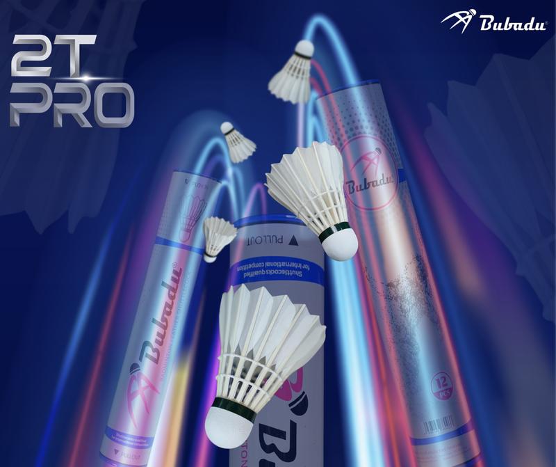 [CHÍNH HÃNG BUBADU] QUẢ CẦU LÔNG 2T PRO BUBADU CHÍNH HÃNG Sport Vợt