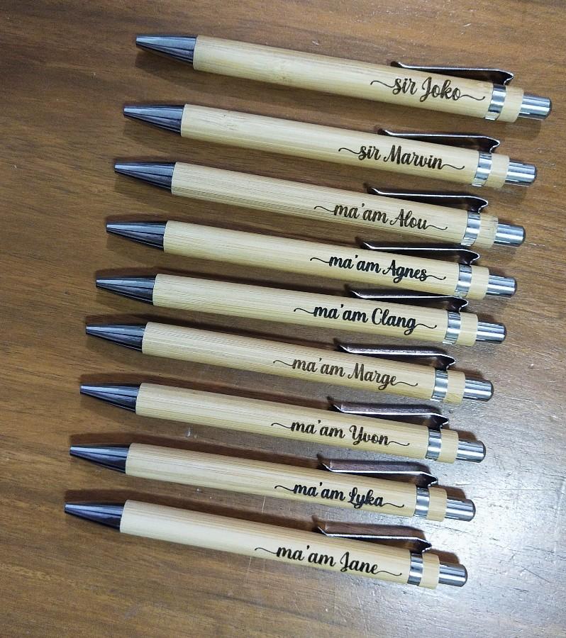 Product Introduction of Engraved Bamboo Pen for souvenirs | Pre-order 8