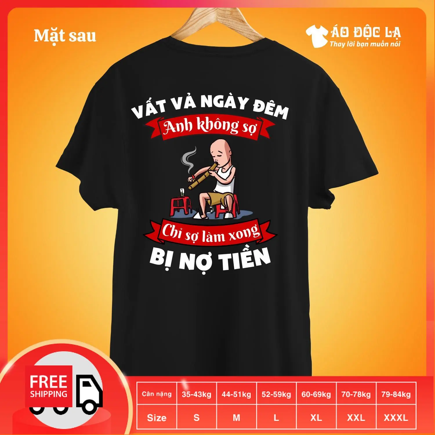 Áo Vất vả ngày đêm anh không sợ, chỉ sợ làm xong bị nợ tiền