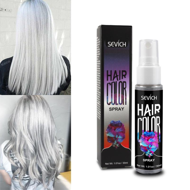 Product Introduction of Color Liquid Spray Temporary Hair Dye Unisex Hair Color Instant Color Dye Washable Hair Color Dye Fashion Beauty Makeup염색샴푸 3