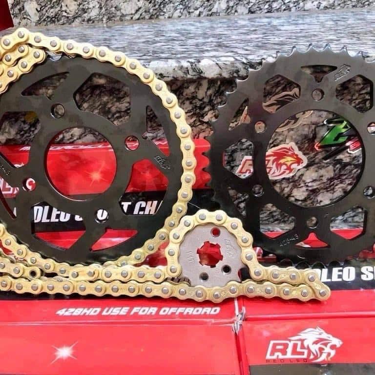 Nhông sên dĩa Redleo cho các dòng xe máy  phụ tùng