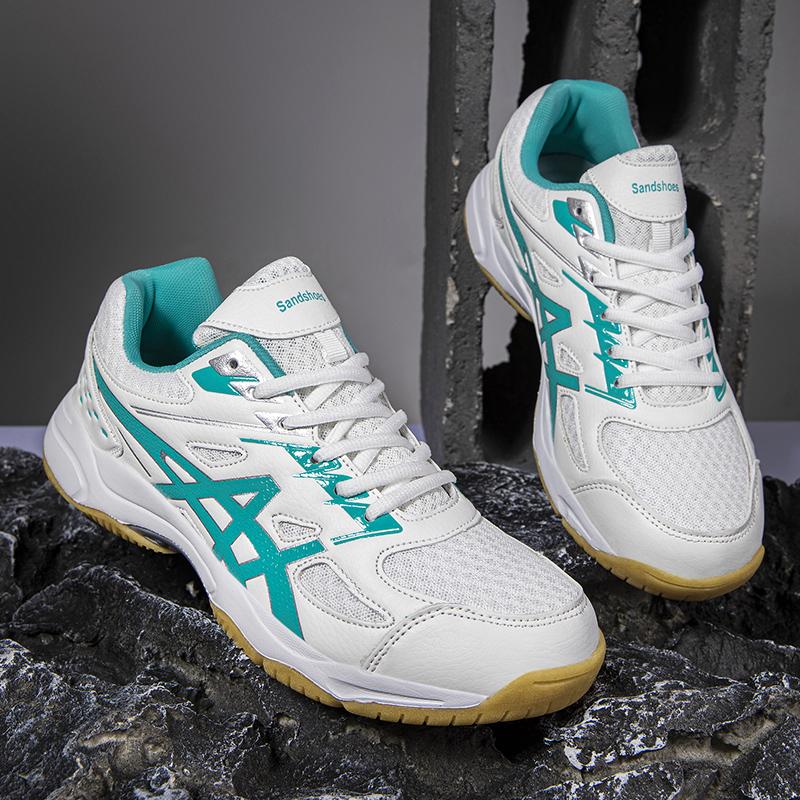 Product Introduction of Kasut sukan bernafas untuk lelaki dan wanita, kasut badminton, olahraga, anjal, baru Sneakers Shoes 9