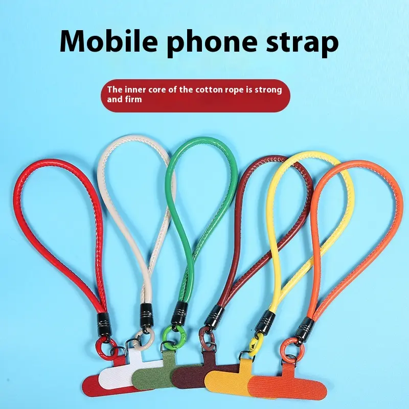 New Wrist Rope Short Colourful Pu Leather Bracelet Rope