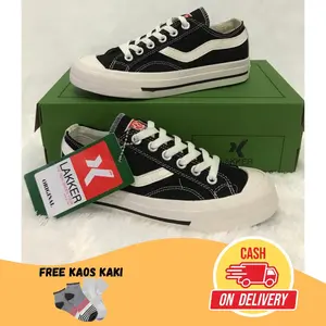 FREE KAOS KAKI Sepatu sneakers LAKKER cewek cowok sz 36-43 Casual