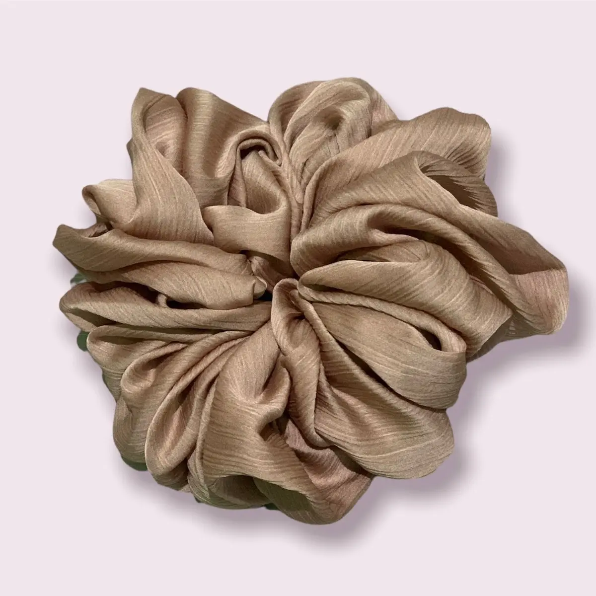 Scrunchie Jumbo Luxury Malay / Cradenza Crinkle Silk