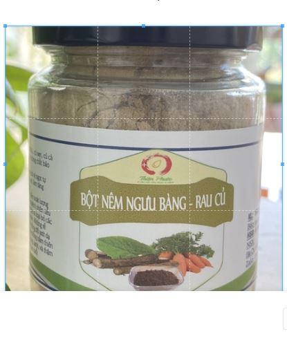 Bột Nêm Ngưu Báng - Rau Củ (100gr) - Tự nhiên từ ngưu bàng