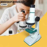 Gambar Kaozelo Mikroskop Monokuler Edukasi Anak Pengamatan Science 1200x - SD661 - White Green dari Kaozelo Kota Administrasi Jakarta Barat 1 Tokopedia