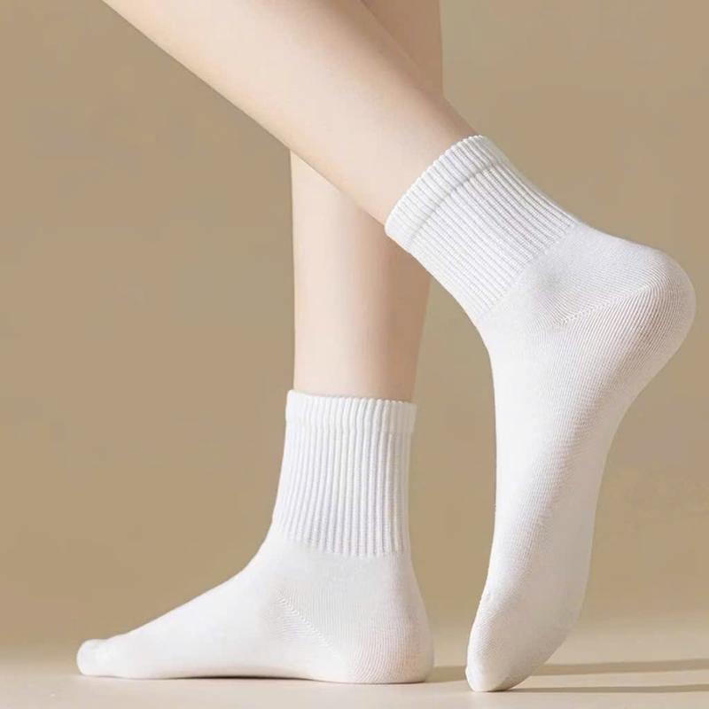 Combo 5 đôi vơ chân Dệt Kim đủ màu sắc Kiểu dáng Thời Trang Dày Dặn Menswear Nam Nữ 7