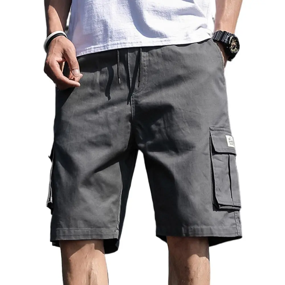 [Plus Size]M-9XL Summer  Cargo Shorts for Men Comfortable Cotton Casual Shorts
