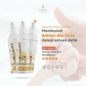 BABYMIZU Baby Sanitizer - Hypoallergenic Baby Sanitizer, Sanitizing Water Natural, Food Grade, Multi Purpose Cleanser