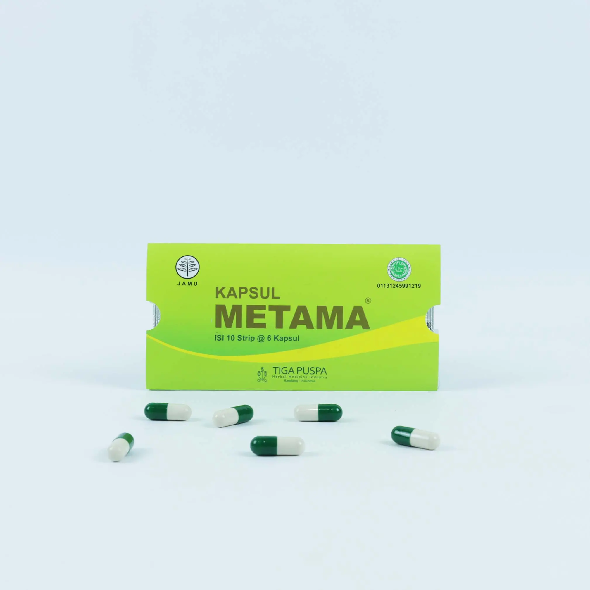 Herbal Metama 1 Strip isi 6 bantu redakan gejala maag