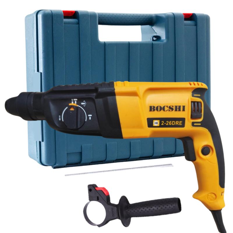 Máy khoan đục bê tông 3 chức năng BOCSHI 2-26mm , máy khoan búa , máy khoan bê tông 3 chức năng ruột đồng 3