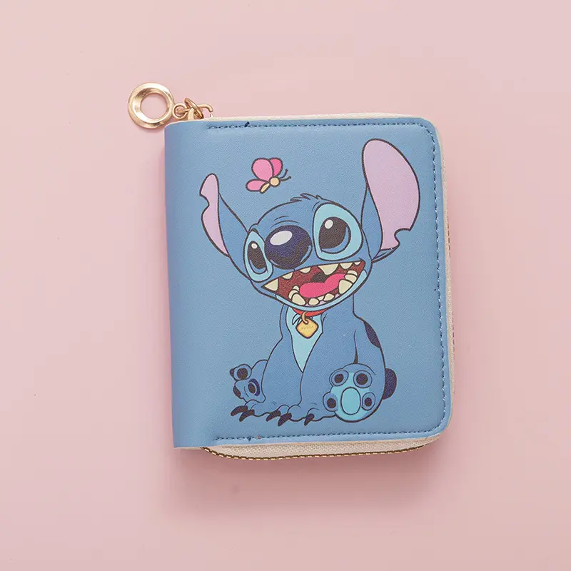 Ví khâu, phong cách Kawaii dành cho trẻ em, nhân vật Anime Lilo và Stitch, ví đựng tiền Xu Quà sinh nhật, túi tote, túi Túi Xách Quà tặng cô gái, Bán Buôn có sẵn
