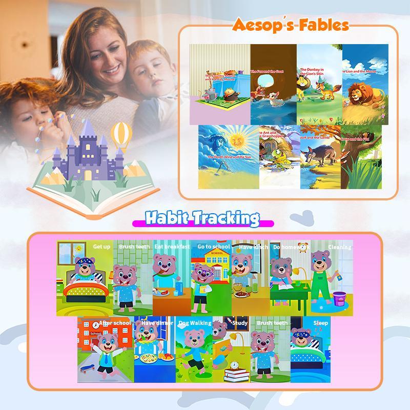 Product Introduction of Cartoon Dinosaur Design Electronic Toy, Portable Intelligent Multifunctional Mini Phone with Storage Bag, Educational Toy for Boys & Girls 4