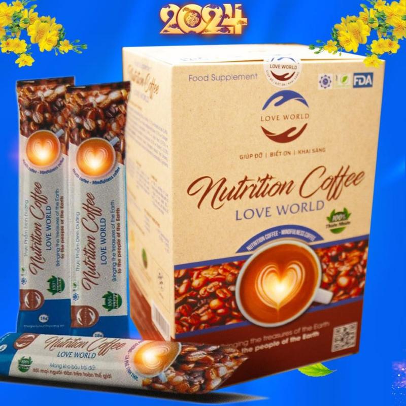 【Mới 2026】 【Không hiệu quả hoàn tiền】 Cà Phê Nutrition Coffee Love World Cafe…