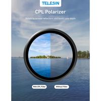 Gambar TELESIN Action Camera Filter (CPL/ND8/16/32) For DJ! Osmo Action 6 Filter Action Camera - S5-FLT-40 dari Brica Berrisom Kab. Tangerang 5 Tokopedia