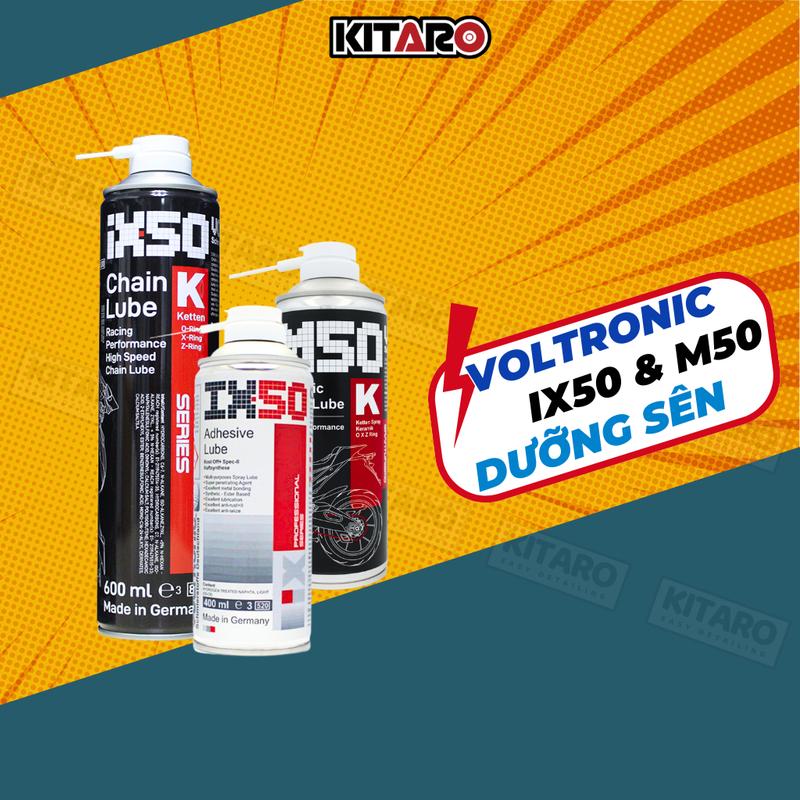 Dưỡng Sên Xe Máy Voltronic IX50 400ml Cao Cấp