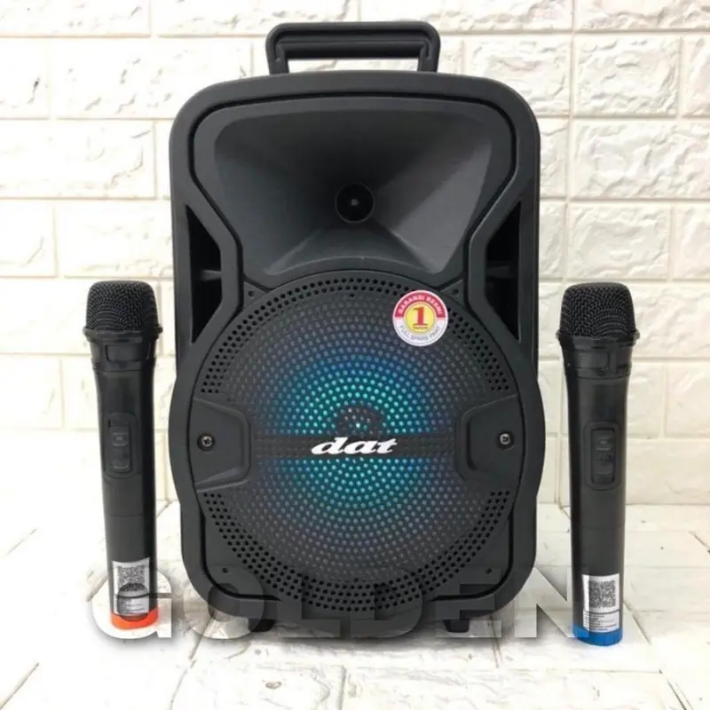 Speaker Portable Wireless Dat DT 820 QD Original Product 8 inch Bluetooth 0