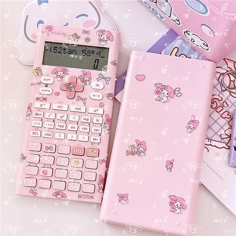 Máy Tính Chức Năng Khoa Học, Clow M Melody Cinnamoroll Babycinnamoroll, Thích Hợp Cho Học Sinh Tiểu Học Và Trung Học, Máy Tính Thi Số Học, Thiết Kế Mới Dễ Thương 7