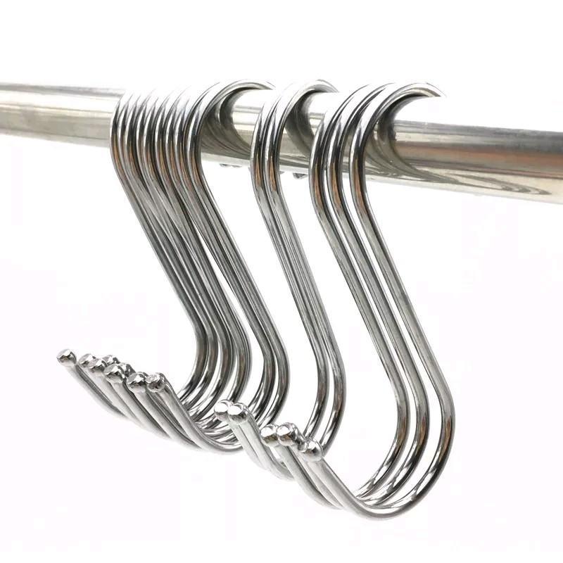 Móc Treo Đồ Dạng Chữ S Bằng Thép Không Gỉ Tiện Dụng