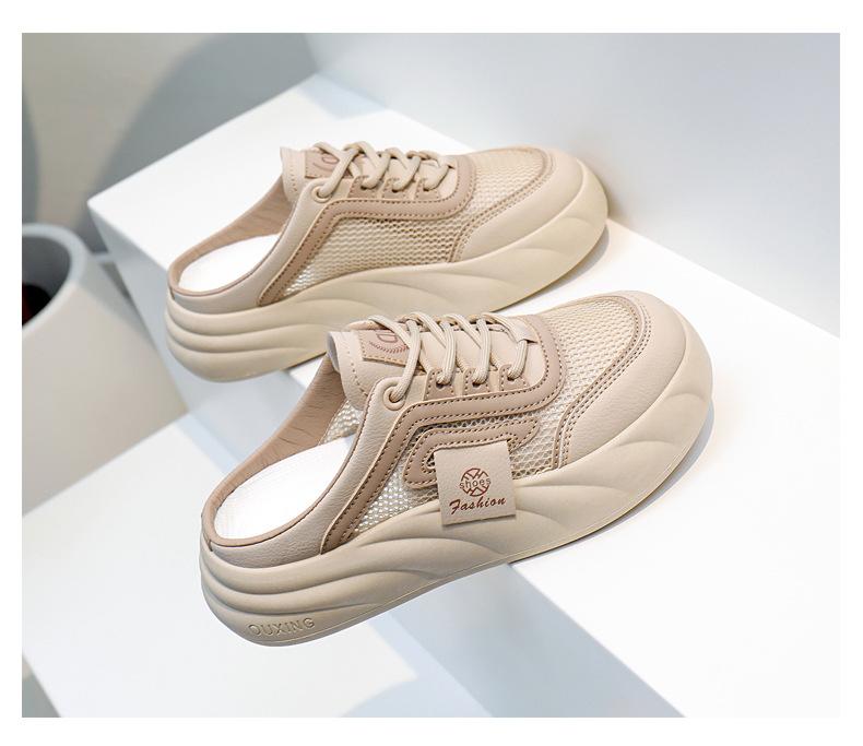 Product Introduction of Summer New Slip-on Sandals Women's Outer Wear Ins Fashion Platform Slippers Retro Casual Beach Kt2633 18