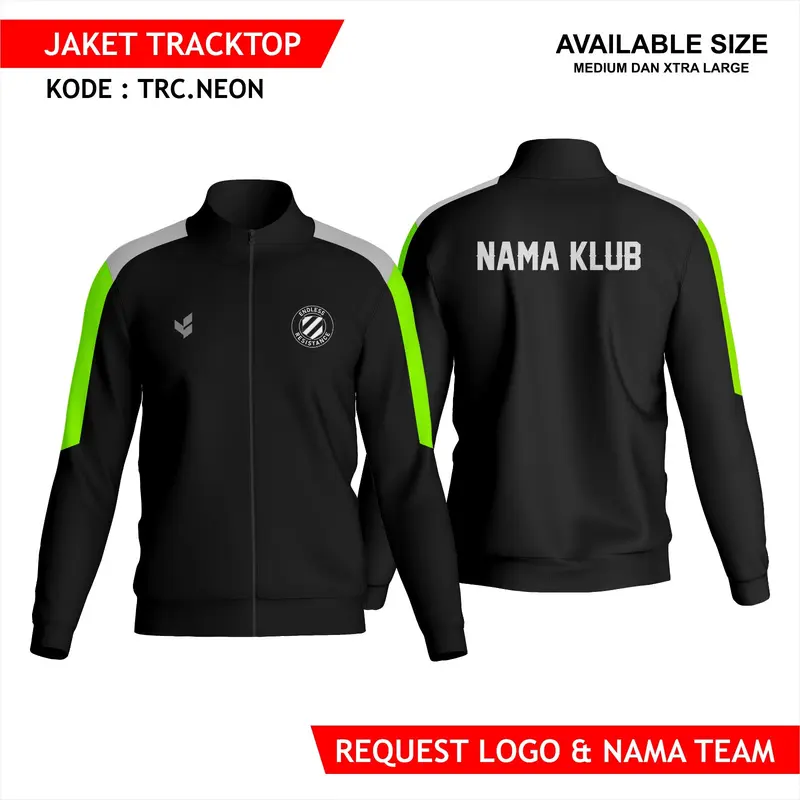 JAKET BOMBER TRC BISA REQUEST NAMA DAN LOGO 1