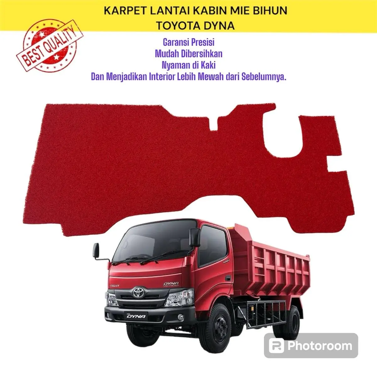 Karpet dyna Rhino 110HT 130HT Mie bihun