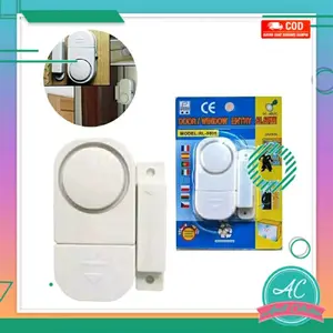 Alarm Sensor Pintu Anti Maling Bel Bunyi Otomatis Bell Jendela Lemari Laci Anti Pencuri Baterai LR 44 3 Buah Keamanan Rumah