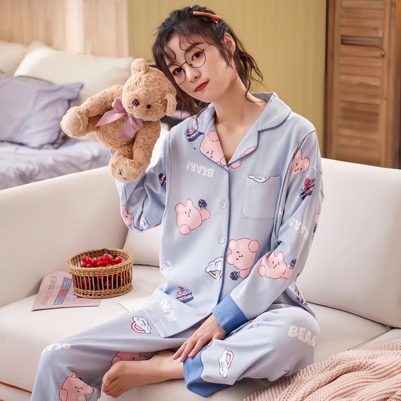 Bộ quần áo chất coton mềm mát mặc Bầu và Sau sinh có thiết kế cho bé ti (40kg - 95kg) D43 Đầm Bầu Váy Bầu