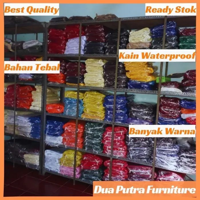FLASH SALE kain wateroof ukuran 3 meter, kain payung taman, vila, restoran,kafe