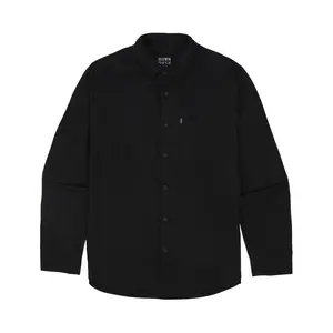 Rown Division Warehouse Kemeja Panjang Heaton Black