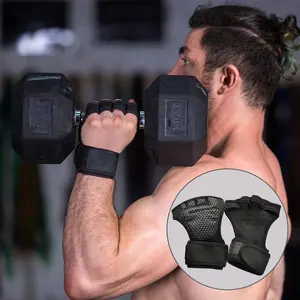 SSW Sarung Tangan Angkat Beban Anti Slip Lifting XL 2 PCS - A-154 - Black