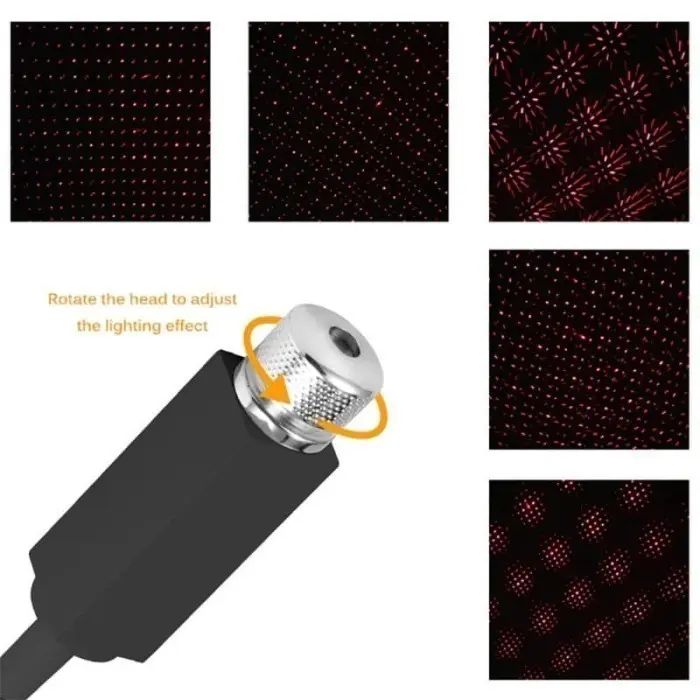 Lampu LED Interior Mobil - USB Car Light Atmosphere 5
