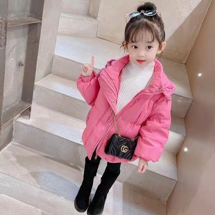 Quần Áo Độn Bông, Cho Bé Gái, Dày Dặn, Hàng Mới Về 2024, Áo Khoác Độn Bông Cho Trẻ Em, Áo Khoác Mùa Đông, Phong Cách Phương Tây Cho Bé Gái, Áo Khoác Độn Bông Ấm Áp, Thích Hợp Cho Mùa Thu Và Mùa Đông 4