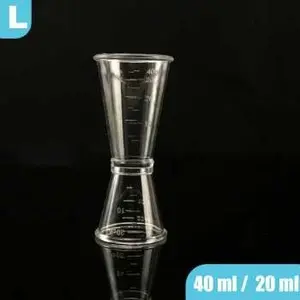 Gelas Ukur Bartender Double Jigger Measuring Cup L dan S