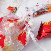 Gambar Ataru Set 3 Pcs Kantung Serut Mesh Xmas Drawstring Pouch Pouch Serut Perlengkapan Kado dari Ataru_NEW Kota Administrasi Jakarta Barat 3 Tokopedia