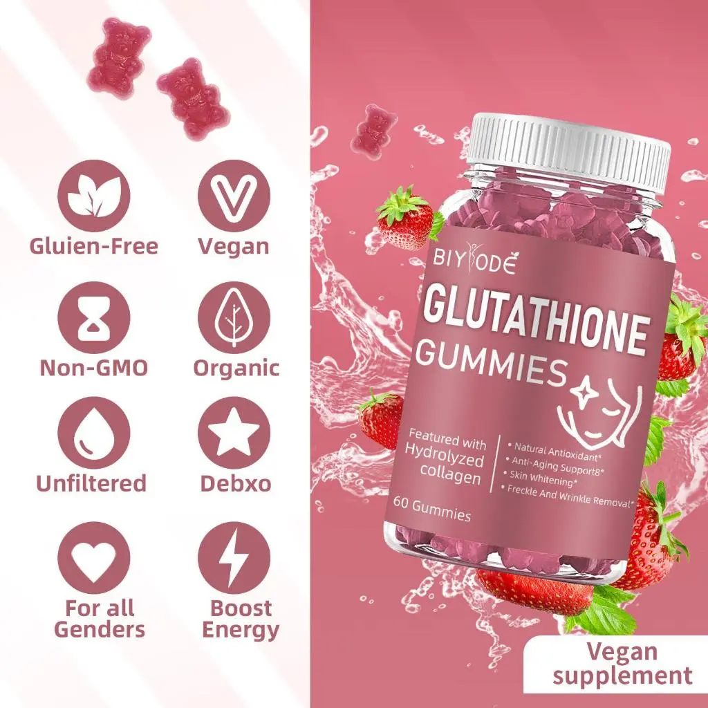 biyode glutathione gummies Amazon.com: BIYODE Mushroom Gummies: Sugar-Free Adaptogenic Blend with  Lion's Mane Reishi Cordyceps Chaga for Stress Relief Focus Natural Calmness  1600mg per Serving 60 Count : Health & Household main image 0