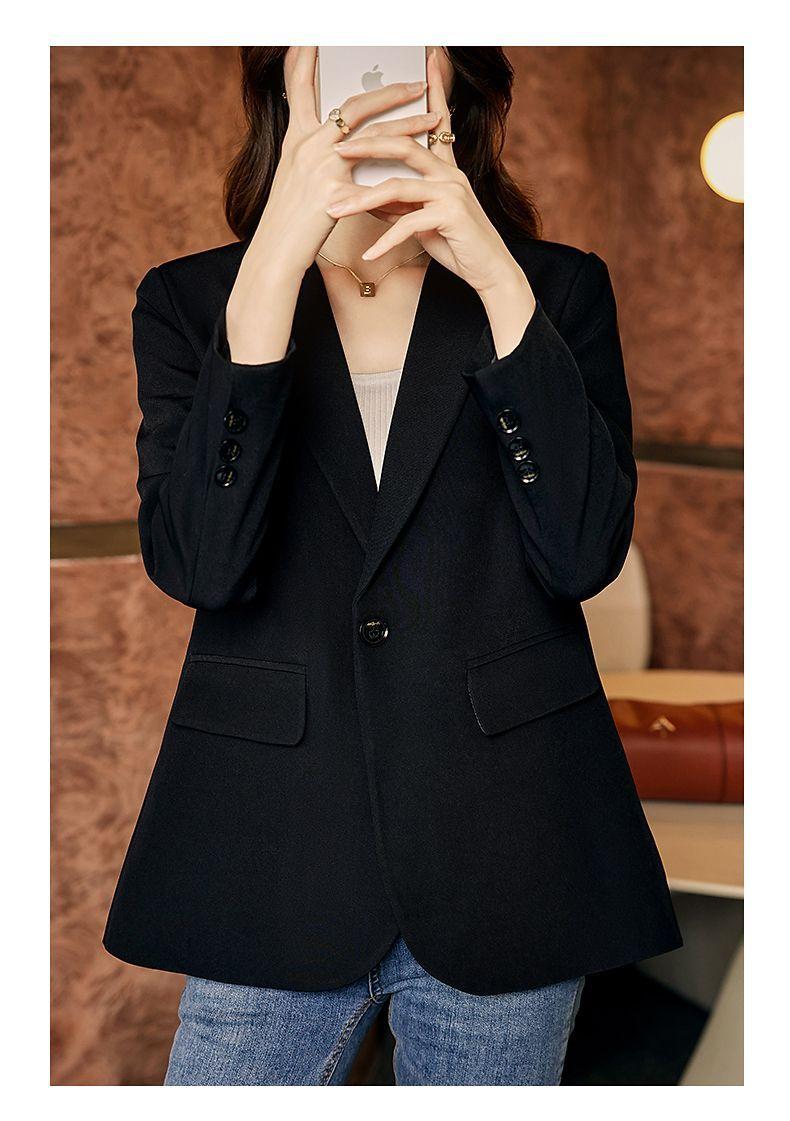 Product Introduction of Áo Khoác Vest, Dành Cho Nữ, Hàng Mới Về Mùa Xuân Năm 2024, Phong Cách Hàn Quốc, Dáng Ôm, Dễ Phối Đồ Dáng Rộng Vừa Vặn, Dài Tay, Áo Khoác Phong Cách Anh Quốc, Áo Khoác Nữ 19