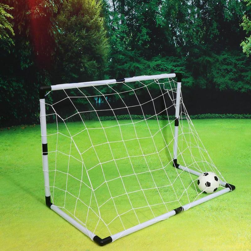 Product Introduction of Mini Football Goal Football Net Children'S Football Practice Indoor Outdoor Assembly Simple Ball Pump, With Net 23