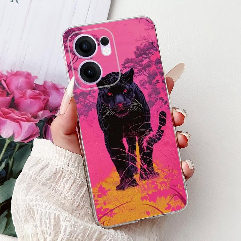 Ốp Mới Cho OPPO Reno13 F, Ốp Chống Sốc, Thiết Kế Hình Nhện, Hổ Và Sư Tử Hoạt Hình Dễ Thương, Ốp Điện Thoại, Tương Thích Với Reno 13F 5G CPH2699, Có Ốp Lưng Sốc 6