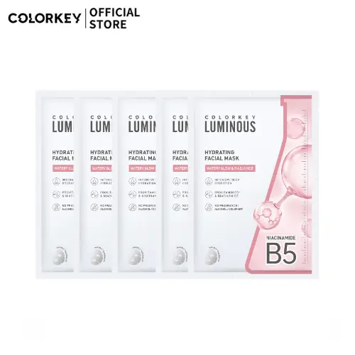 5 miếng mặt nạ B5 ngẫu nhiên COLORKEY LUMINOUS