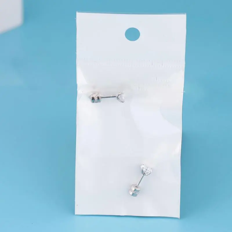 Bông Tai Bằng Thép Không Gỉ Titan, Cặp Unisex, Dành Cho Nam Và Nữ, Phong Cách, YUAN2BAI 5