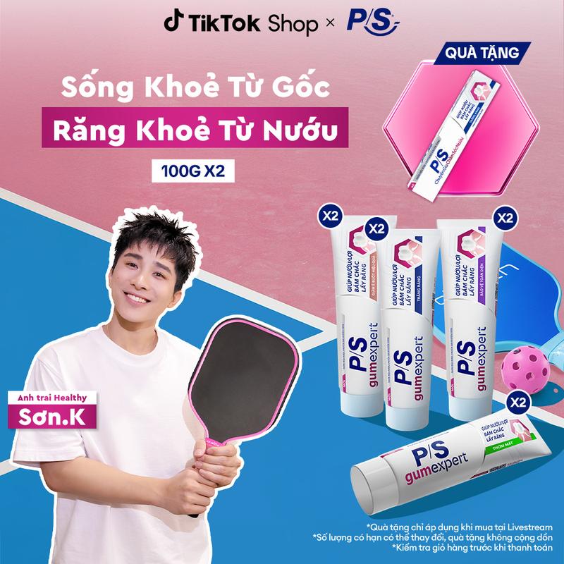 MỚI Bộ 2 Kem đánh răng P S Chuyên Gia Chăm Sóc Nướu 100g - Sạch khe nướu Bảo vệ vùng răng bị mòn & Giảm ê buốt hiệu quả