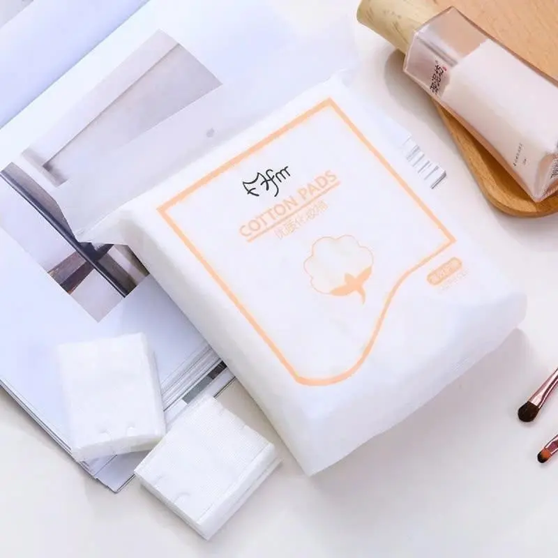 Combo 5 gói bông tẩy trang FM Cotton pads hàng cao cấp - 1 gói 222 miếng 4