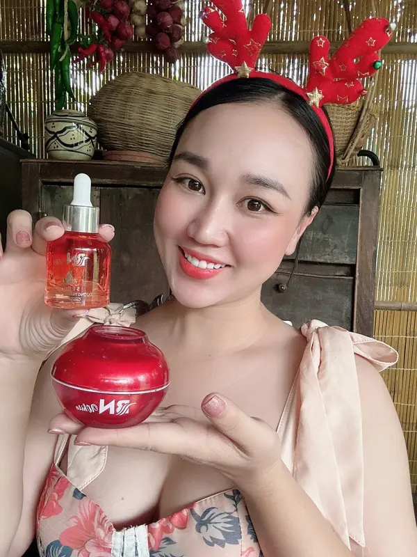 [CHÍNH HÃNG] Combo Kem Face & Serum BN White Mờ Nám, Tàn Nhang, Dưỡng Trắng Da Skincare Collagen 6