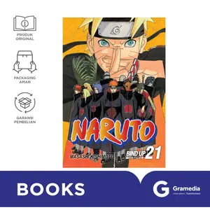 Gramedia Buku Komik Naruto Bind Up Edition 21 (MASASHI KISHIMOTO)