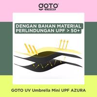 Gambar [COD] Goto Living X Ghaziiyaa Azura Payung Kecil Lipat Mini Travel UPF 50+ Umbrella Anti UV #CR - GREEN dari Goto Living Kota Tangerang 5 Tokopedia