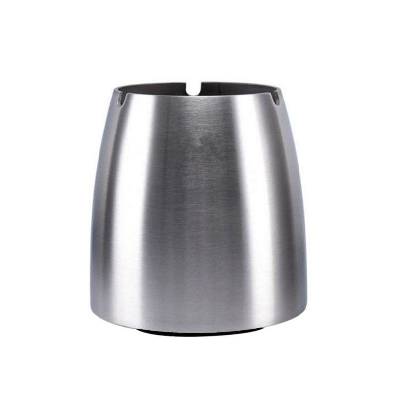 Asbak Anti Angin Cone Cylinder Stainless Steel 3