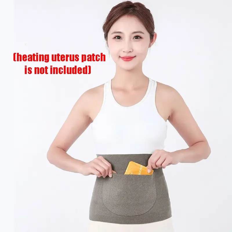 Đai Hỗ Trợ Eo Giữ Nhiệt, Bảo Vệ Eo Và Bụng, Đàn Hồi Cao, Làm Bằng Lông Cừu, Không để lại dấu vết, Giữ Ấm Eo, Vừa Vặn An Toàn, Bọc Bụng Mỏng, Thích Hợp Cho Mùa Đông 2